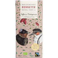 Bennetto Organic Dark Chocolate Coffee in Madagascar
