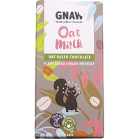 Gnaw Chocolate Handcrafted Oat Mi!lk Chocolate - 100g