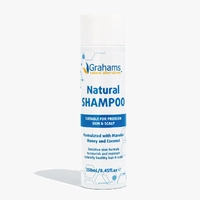 Grahams Natural Natural Shampoo with Coconut & Manuka Honey 250ml