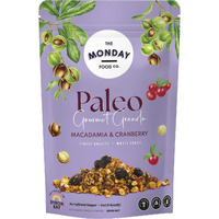 Paleo Gourmet Granola Macadamia & Cranberry 300g