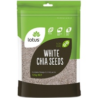 Lotus Chia Seeds White (Bag) 125g
