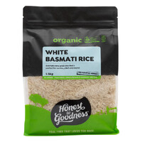 Organic White Basmati Rice 1.5KG