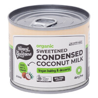 Organic Sweetened Condensed Coconut Milk 200ml