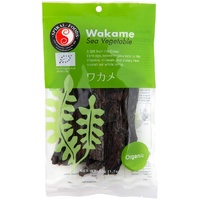 Spiral Organic Wakame Sea Vegetable G/F 50g