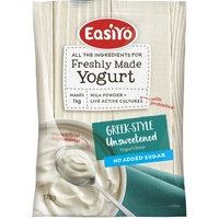 Easiyo Greek Style Unsweetened No Added Sugar Yogurt 170g