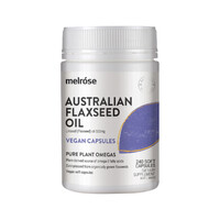 Melrose Australian Flaxseed Oil Vegan Capsules 240vc