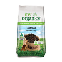 My Organics Australian Sultanas 250g