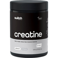 SWITCH NUTRITION Creatine 100% Pure Monohydrate Unflavoured 500g
