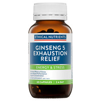 Ethical Nutrients Ginseng 5 Exhaustion Relief 60 cap
