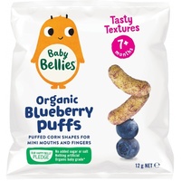 Little Bellies Organic Baby Puffs Bursting Blueberry Finger Food (7+ months)