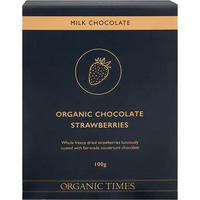 Milk Chocolate Strawberries 100g