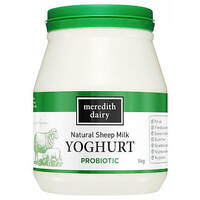 Meredith Dairy Sheep Yoghurt Probiotic 1kg 