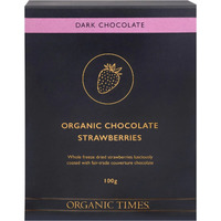 Dark Chocolate Strawberries 100g