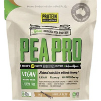 PeaPro Raw Pea Protein Vanilla Bean 1kg