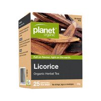 Planet Organic Licorice Herbal Tea 25 Tea Bags