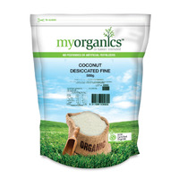 My Organics Desiccated Fine Coconut 500g