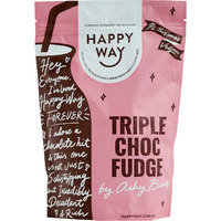 Happy Way Vegan Protein Powder Triple Choc Fudge 500g