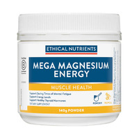 Ethical Nutrients Mega Magnesium Energy Powder 140g