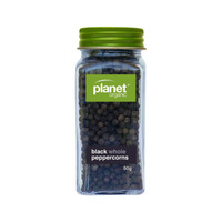 Planet Organic Organic Shaker Whole Black Peppercorns 50g