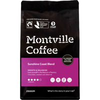 Montville Coffee Ground Plunger Sunshine Coast Blend 250g