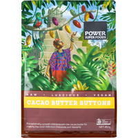 Power Super Foods Cacao Butter Buttons The Origin Series 450g