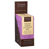 The Carob Kitchen Vegan Carob Coconut Bar