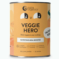 Nutra Organics Superfoods For Kidz Veggie Hero 125g