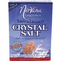 NO08 NIRVANA ORGANICS Himalayan Salt Granules 500g