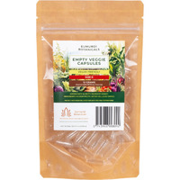 Eumundi Botanicals Empty Veggie Capsules Size 0 120 Caps