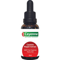 Cayenne Nature's Wonder Cayenne Pepper Extract with dropper 30ml