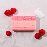 Pure Plant Oil Soap Raspberry Goats Milk