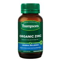 Thompson's Organic Zinc 180 Tablets