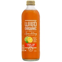 Wild One Organic Sparkling Lemon, Lime, Bitters G/F 12x345ml
