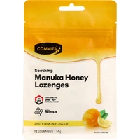 Comvita Manuka Honey Lozenges Zesty Lemon