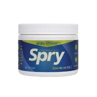 Spry Sugar-Free Chewing Gum Peppermint Tub x 100 Pieces