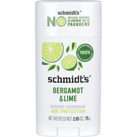 Schmidt's Deodorant Stick Bergamot + Lime 75g