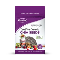 Morlife Certified Organic Chia Seeds 500g