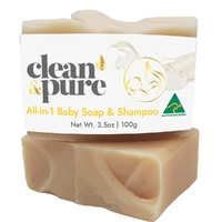 Clean & Pure All-in-1 Baby Soap & Shampoo