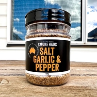 Smoke Haus Salt Garlic & Pepper 180g