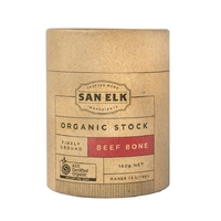 San Elk Organic Finely Ground Beef Bone Stock 160g
