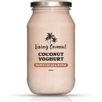 Living Coconut Dutch Cacao & Maple Coconut Yoghurt 500ml