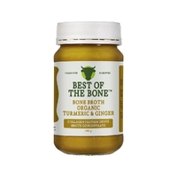 Best of the Bone Bone Broth Beef Concentrate Organic Turmeric & Ginger & Black Pepper 390g
