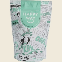 happy way all natural hemp protein powder cacao mint 500g