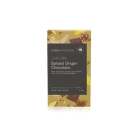 Pana Organic Dark Spiced Ginger Chocolate 120g