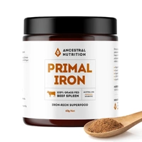 Ancestral Nutrition Primal Iron 100% Beef Spleen Powder 60g