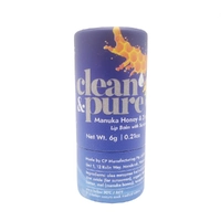Clean & Pure Manuka Honey & Zinc Lip Balm SPF15