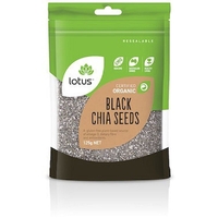 Lotus Organic Black Chia Seed 125g