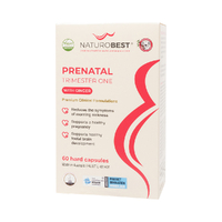 NATUROBEST PRENATAL TRIMESTER ONE WITH GINGER 60C