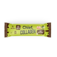 Chief Collagen Protein Bar Choc Pistachio 45g