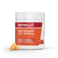 Nutra Life High Strength Vitamin C 1200mg 150t